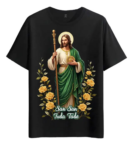 Tshirt Muscle Freaks San Judas Tadeo Estilo Religious Art