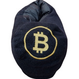 Pantufla Plantuflon Bitcoin Bordado Talle Adulto