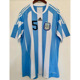 Camiseta Argentina 2010 adidas Formotion Xl. #5 Utileria.