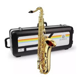Saxofone Tenor Sax Jupiter Jts500 Dourado Laqueado Bb + Case