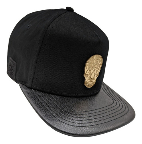 Gorra Cash Only Golden Skull Negra Snapback 2023 15