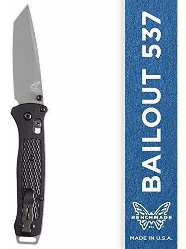 Benchmade - Rescate 537, Cuchillo Plegable Táctico Edc, Tant