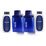 Kalos Sport De Esika 2 Perfumes + 2 Talcos / Envio Gratis