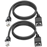 Cable De Extensión Ethernet Ouyfbo, Rj45 Macho A Hembra