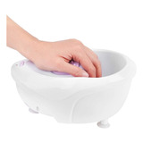 Spa Eléctrico Uñas Bowl Con Burbujas Y Vibración Manicure