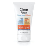 Neutrogena Clearpore Cleanser/mask Adios Acne Purifica Poros
