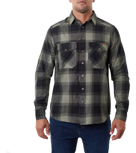 Camisa Tática Lumberjack Texas Xadrez Invictus 100% Algodão