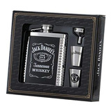 Juego Regalo Utensilios De Bar Con Licencia De Jack Daniels