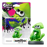 Amiibo Squid Splatoon Inkling Green Ika Switch Wii U 3ds 2ds