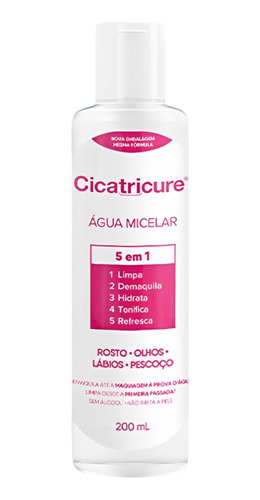 Água Micelar Cicatricure 5 Em 1 200ml