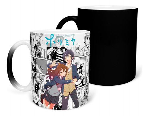 Hori Y Miyamura Horimiya Taza Mágica Anime Personalizada 6