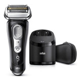 Barbeador Braun Series 9 9360cc Wet&dry With Clean & Charge Cor Preto