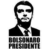 Adesivo Bolsonaro Presidente 2018 45cm X 30cm 