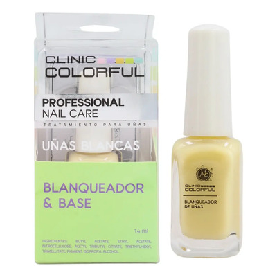 Tratamientos Para Uñas 14ml, Elige Tu Favorito. Mc Colorful Color Blanqueador | MercadoLibre