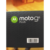 Moto G 6 Plus  64 Gb Liberado Caja Compmeta.