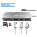 C Hub Innomax Macbook Pro Usb / Adaptador Con Lector De Tarj