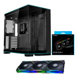 Lian Li O11 Dynamic Evo Rgb Black + Kit 3fans Tl