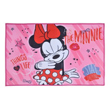 Bajada De Cama Alfombra Infantil Minnie Cute