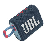 Bocina Jbl Go 3 Portátil Con Bluetooth Waterproof Bluepink 