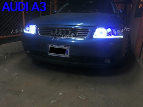 Borde/ceja Luz Drl Audi En Faros Focos Audi Q7, A3,a4 A6,tt  Foto 8