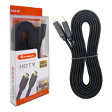 Cabo Hdmi V2.0 4k Ultra Hd Flat 3m - Bommax Hdmi-3