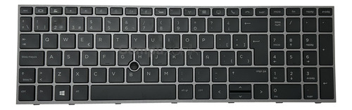 Teclado Hp Zbook 15 G5 17 G5 L12764 L28407-001 Luminoso Esp