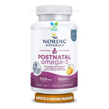 Nordic Naturals 60 Softgels Sabor Limón De Omega3 Posparto