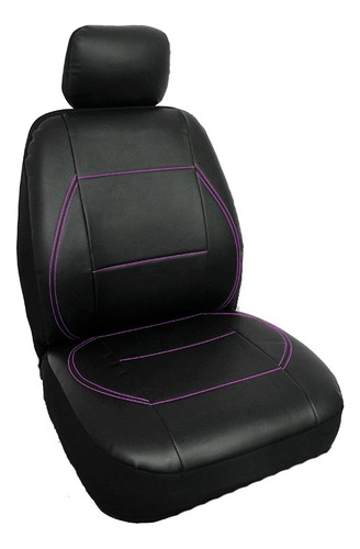 Funda Cubre Asiento Auto Simil Cuero Soft Acolchada Fitter