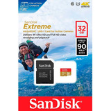Micro Sd Sandisk Extreme 32gb Cam Acao Gopro E Drones Dji Nf