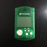 Vmu Sega Dreamcast Verde Translúcido Original Hkt-7000 Tampa
