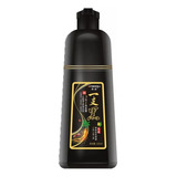 Shampoo Tinte Negro Cubre Canas De Gengibre  3 En 1