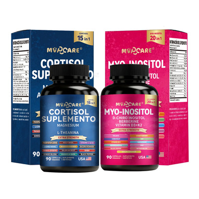 20 In1 Inositol Y 15 In 1 Cortisol Bajar El Cortisol 180cáps | MercadoLibre