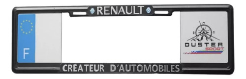 Portaplacas Europeo Renault Duster Sport Createur D Automobi