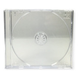 Estojo Capa Box Cd Acrilico Cristal Kit Com 200 Unidades