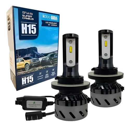 Kit Cree Led H15 Luz Alta Y Diurna