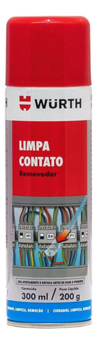 Limpa Contato (removedor) , Spray Wurth, 300ml