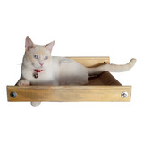 Hamaca Gatos: Madera Premium Para Descanso Michis