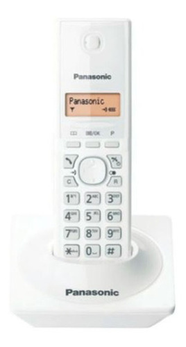 Teléfono Panasonic Inalámbrico Blanco Kx-tg1711mew