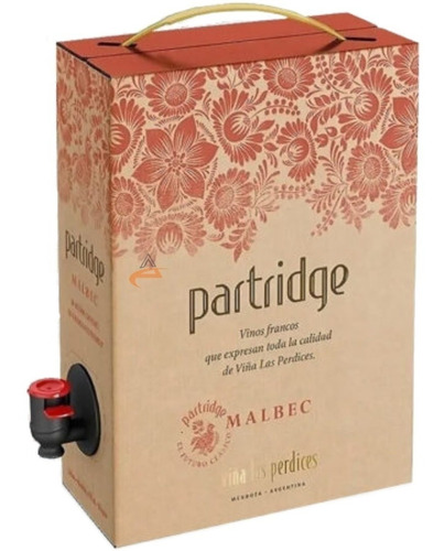 Vino Las Perdices Patridge Malbec Bag In Box 3 Litros