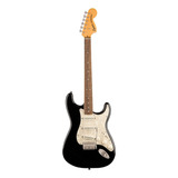 Guitarra Eléctrica Squier By Fender Classic Vibe '70s Stratocaster De Arce Black Brillante Con Diapasón De Laurel Indio