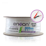 Cable De Alarma 305m Multifilar 2c/22awg Interior Enson