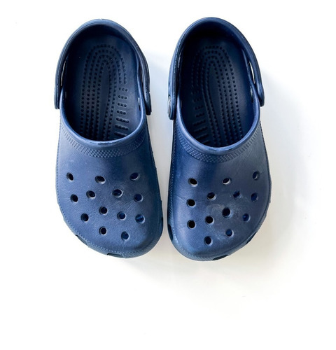 Crocs Classic Niño Azules Talle 10 - 11