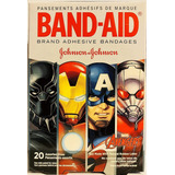 Curitas Band Aid Johnson & Johnson Marvel Avengers 20 Pzs