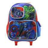 Mochila Carro Grande 16puLG Vengadores Avengers Lic Original