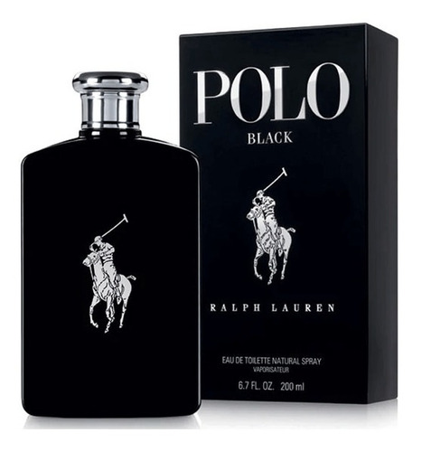 Perfume Polo Black 200ml Edt Ralph Lauren