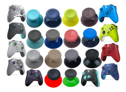 2 Palancas Capuchones Joysticks Colores Especiales Xbox One