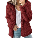 Chaqueta De Talla Grande Para Mujer, Abrigo Peludo, Invierno