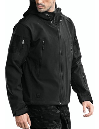 Chaqueta Térmica Shark Impermeable Estilo Militar P/hombre