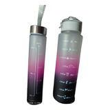  Botellas Motivacional 1 Litros + 500 Ml   Agua Colores 2x1