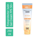 Fotoprotector Isdin Gel Cream Fps 50+ Tubo Con 250 Ml